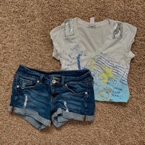 *BUNDLE FIT* New York top w/ shorts